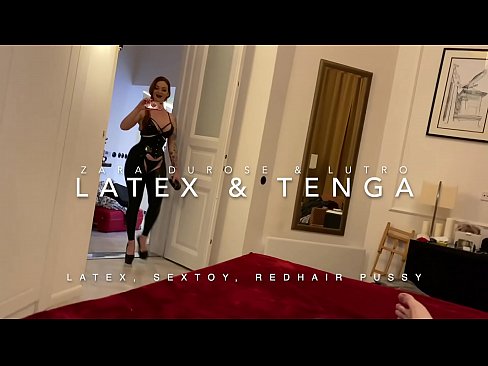 ❤️ Rooikop stiefsuster in latex kostuum befok deur stiefbroer ️ Russiese pornografie by ons ☑